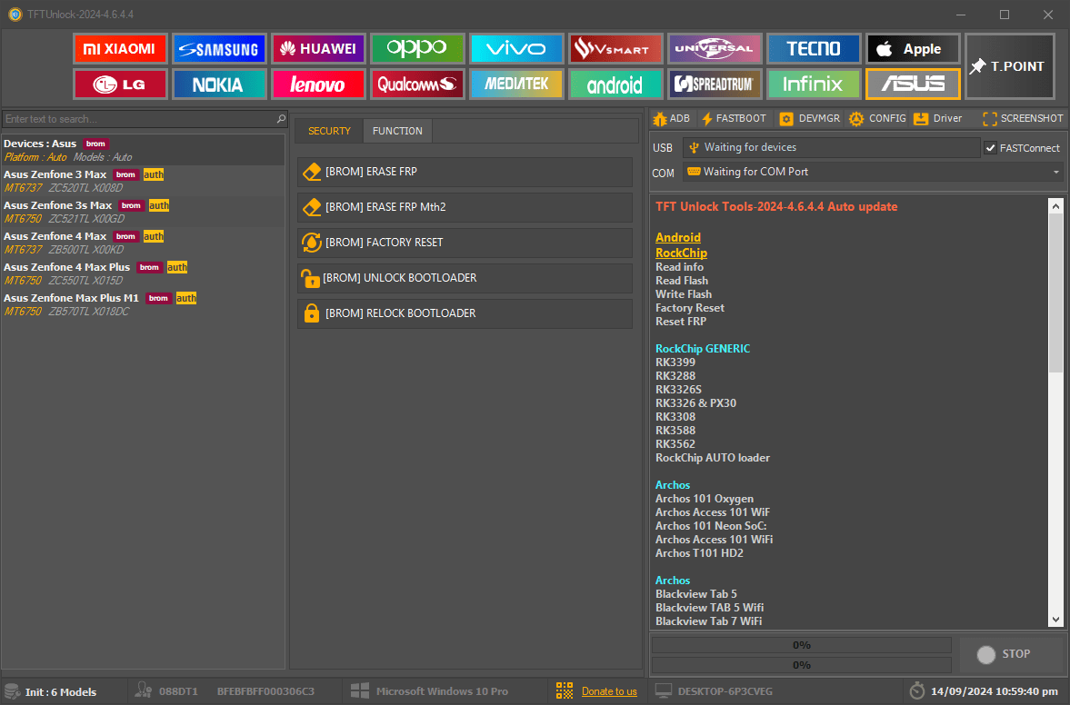 Tft mtk module latest version