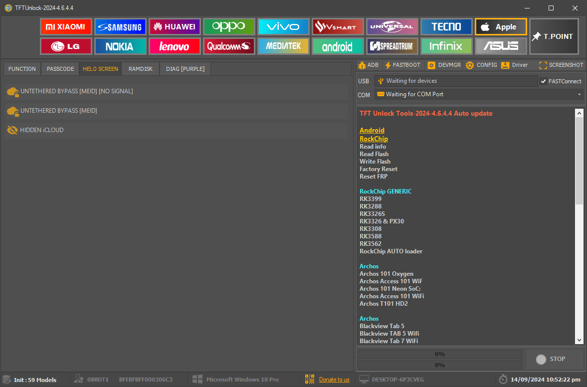 Tft mtk module latest version