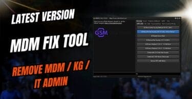 Mdm fix tool