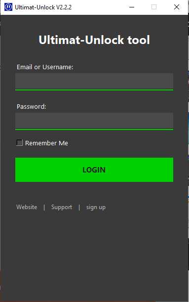 Ultimat-unlock tool