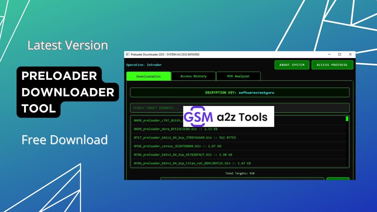 Preloader downloader tool free download