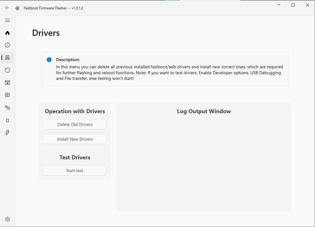 Fastboot firmware flasher tool